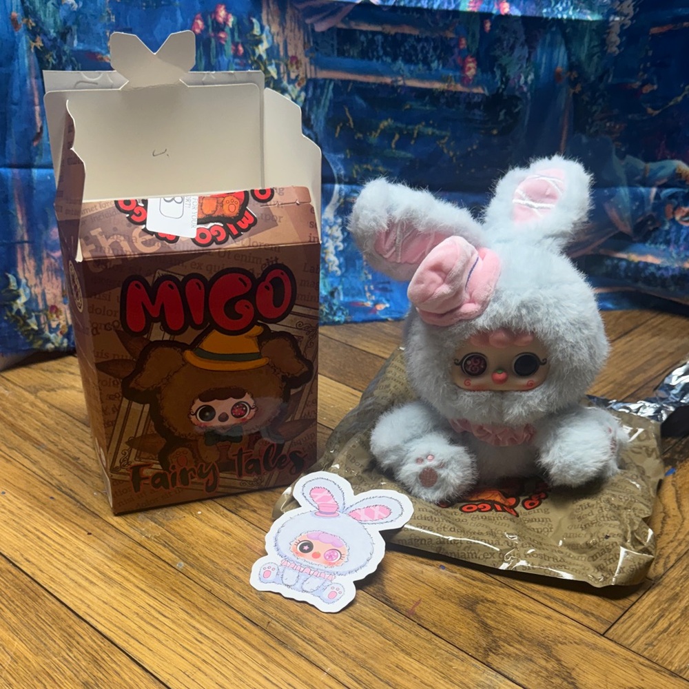 Migo Fairy Tale Plush Toy with Box
Time rabbit